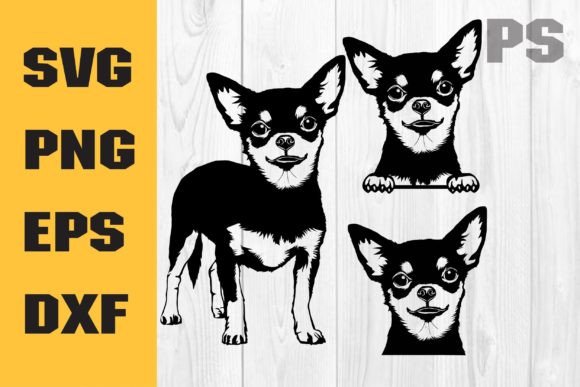 Chihuahua SVG: Dog SVG for Cricut & Embroidery