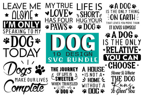 Dog SVG Craft Bundle