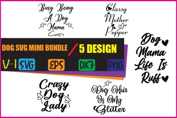 Dog Svg Mini Bundle V-1