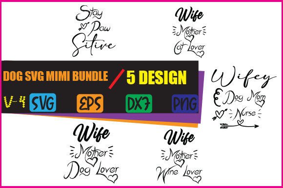 Dog Svg Mini Bundle V-4