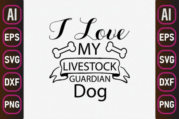 Embroidery Design Review: Dog Svg Design, I Love My Livestock