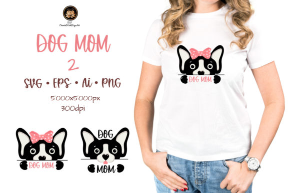 Embroidery Design Review: Dog SVG Dog Mother Dogs Clipart