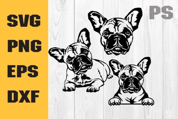 French Bulldog SVG, Dog SVG, PNG Breed