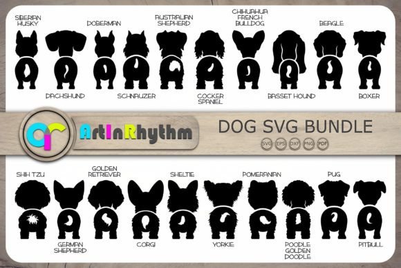 Fun & Furry: A Designer’s Take on Dog Butt Svg Bundle
