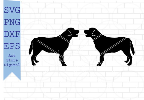 Labrador Retriever 2 SVG for Embroidery