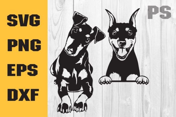 Manchester Terrier SVG, Dog Svg