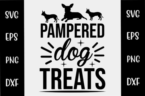 Pampered Dog Treats SVG