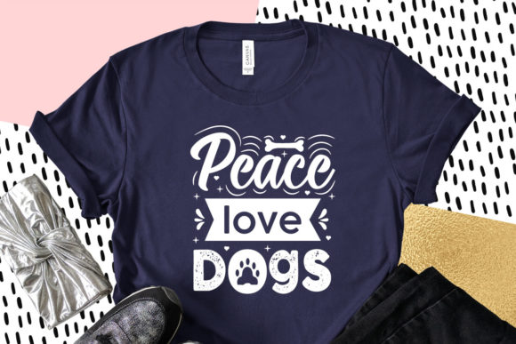 Peace Love Dogs, Dog Svg