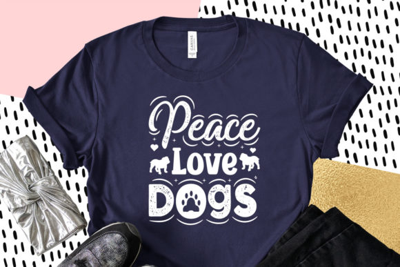 Peace Love Dogs, Dog Svg Quotes