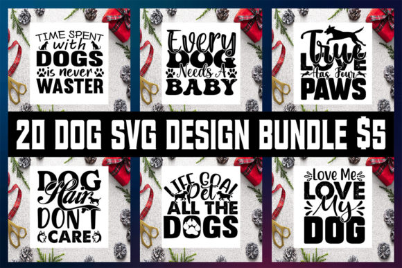 The Dog SVG Design Bundle